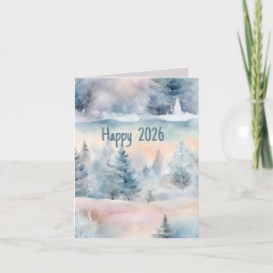 winter wonderland  - Happy 2025 Card