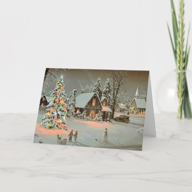 Winter Wonderland Holiday Card (Front)