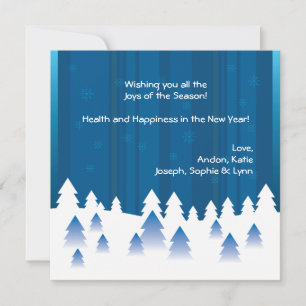 Winter Wonderland Holiday Card