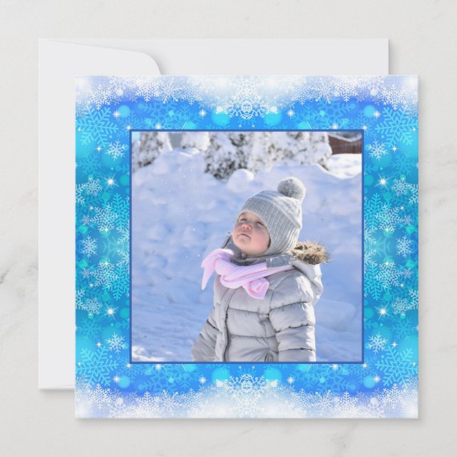 Winter Wonderland Holiday Card (Front)