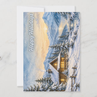 Winter Wonderland Holiday Greeting Card