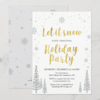 Winter wonderland Holiday Party