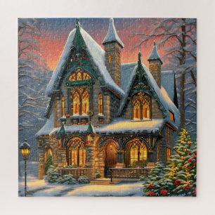 Winter Wonderland House Jigsaw Puzzle