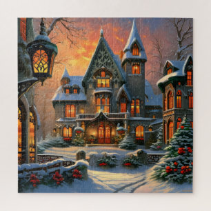 Winter Wonderland House Jigsaw Puzzle