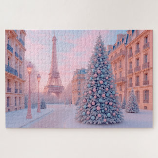 Winter Wonderland in Paris Jigsaw Puzzle