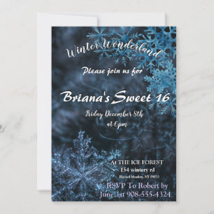 Winter Wonderland Invitation