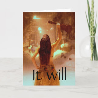 Winter wonderland, It will be the best year Card