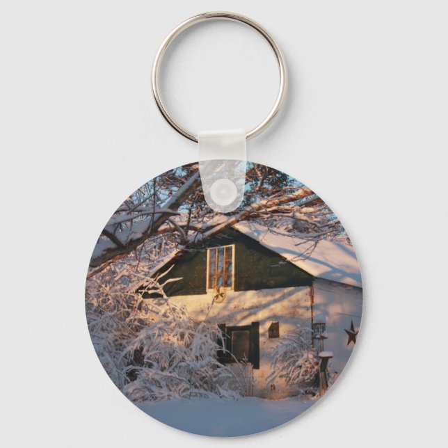 Winter Wonderland Key Ring (Front)