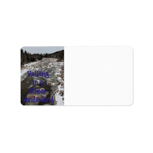 Winter Wonderland Label (Front)