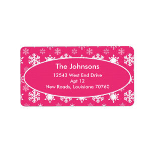 Winter Wonderland Label