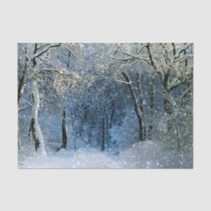Winter Wonderland Magical Glitter Tissue Paper