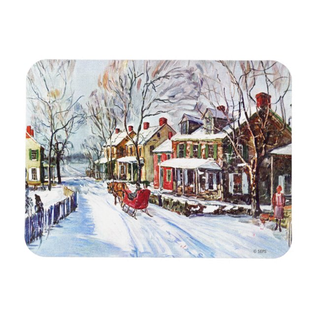 Winter Wonderland Magnet (Horizontal)