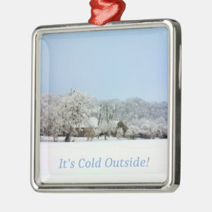 winter wonderland metal tree decoration