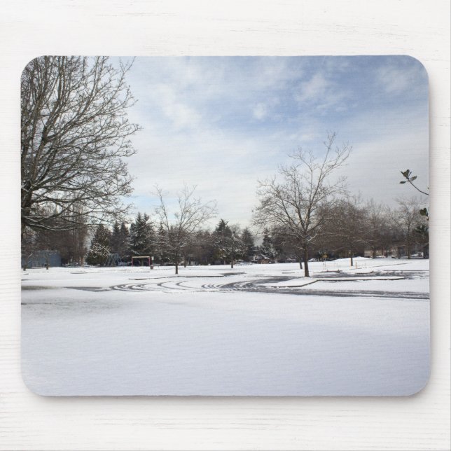 winter wonderland mouse mat (Front)
