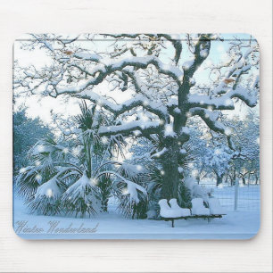 winter wonderland mousepad