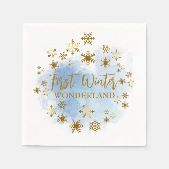 Winter Wonderland Napkin (Front)