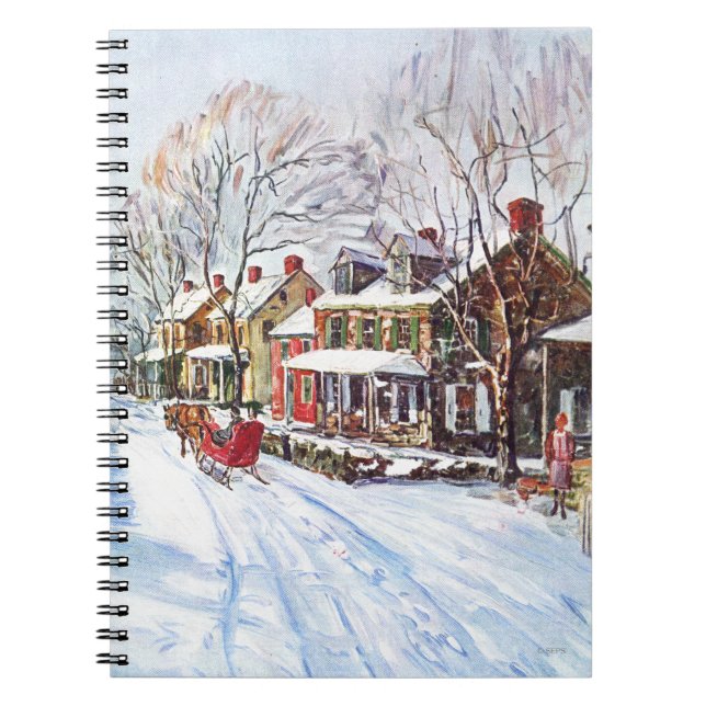 Winter Wonderland Notebook (Front)
