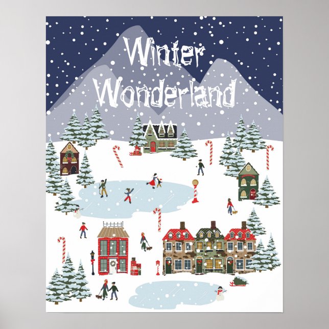 Winter Wonderland (or change the phrase) Poster (Front)