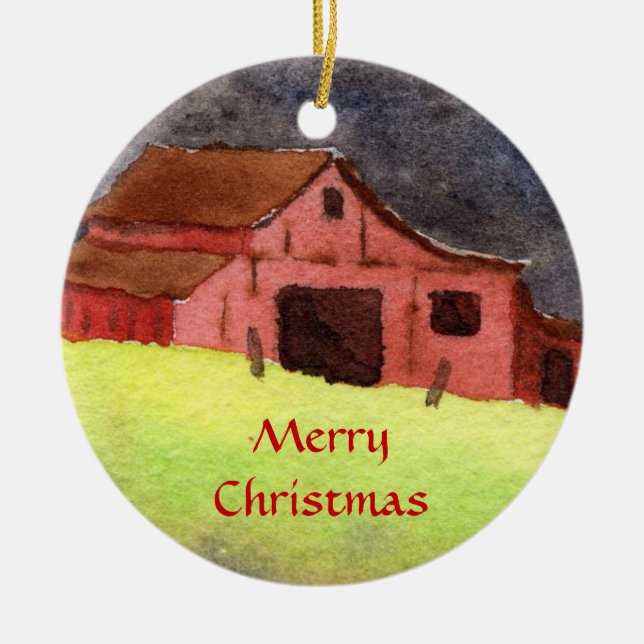 Winter Wonderland Ornament (Front)