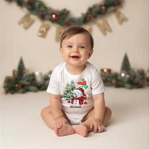 Winter Wonderland - Personalized Baby Bodysuit