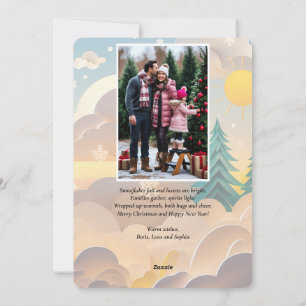 Winter Wonderland Photo Holiday Card
