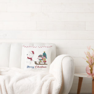 Winter Wonderland Pillow Cover   Holiday Vibes