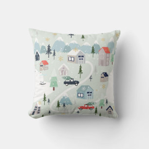 Winter Wonderland: Polar Bear Christmas Cushion