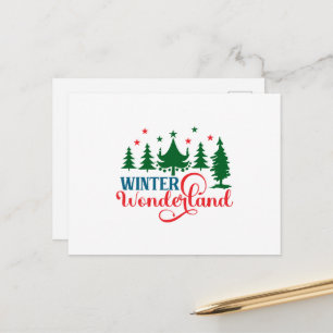 Winter Wonderland Postcard