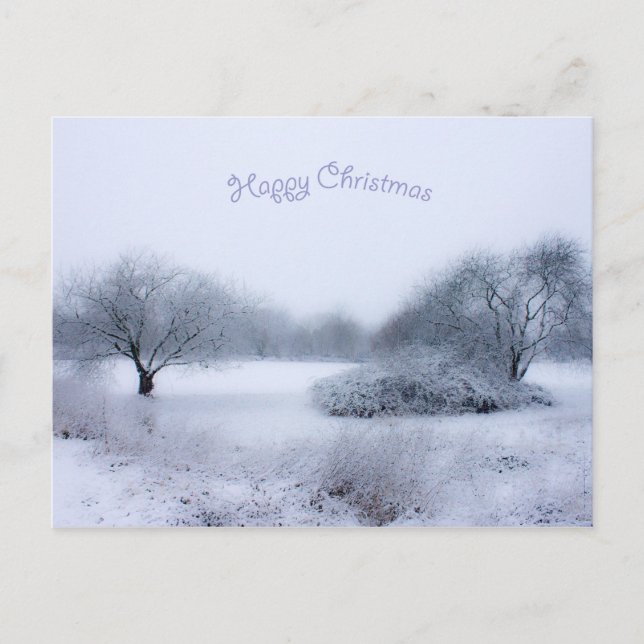 Winter wonderland postcard (Front)