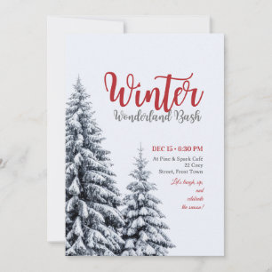 winter wonderland rehearsal dinner invitations,wed invitation