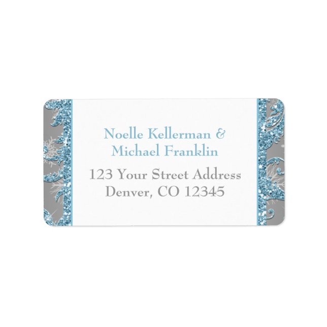 Winter Wonderland Return Address Label 2 (Front)