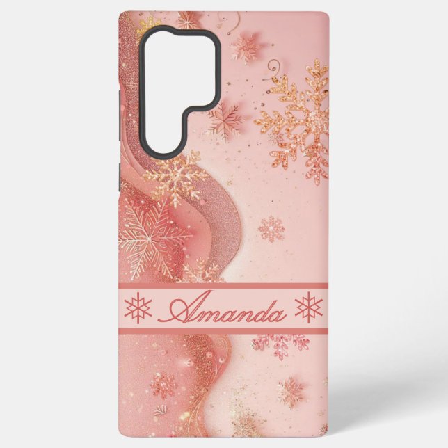 Winter Wonderland Samsung Galaxy S22 Ultra Case (Back)