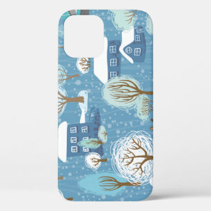 Winter Wonderland: Scenic Pattern iPhone 12 Case