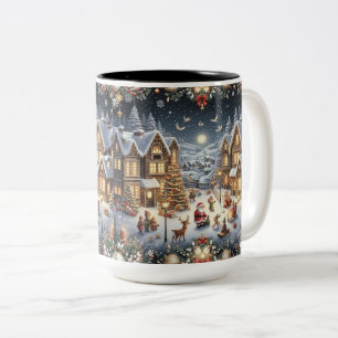 Winter Wonderland Sips: Cozy Christmas Magic Mug