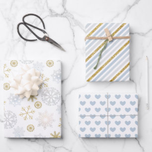 Winter Wonderland Snowflake Gift Wrapping Paper