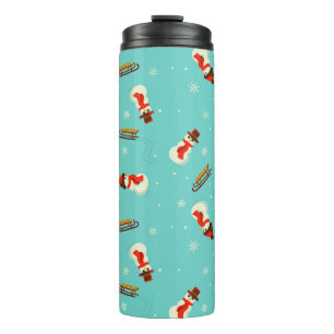Winter Wonderland Snowmen Thermal Tumbler