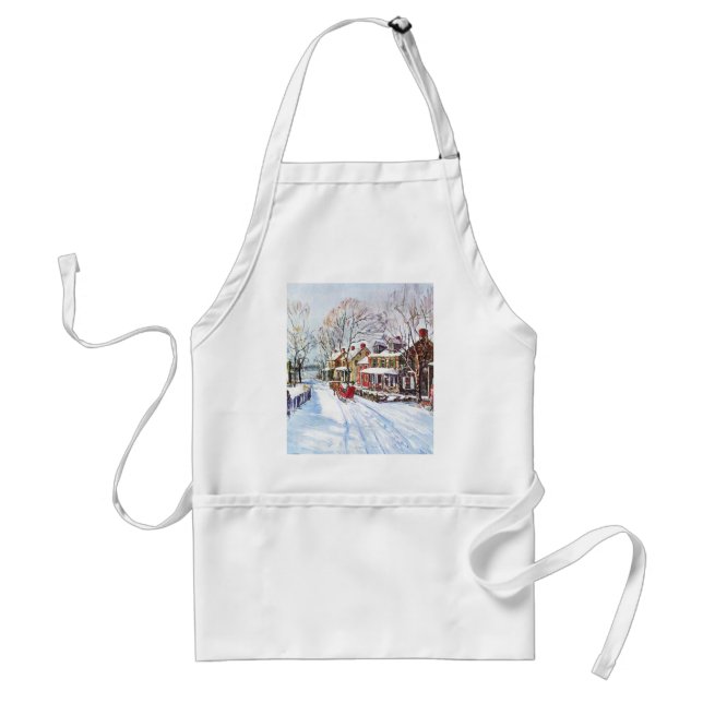 Winter Wonderland Standard Apron (Front)