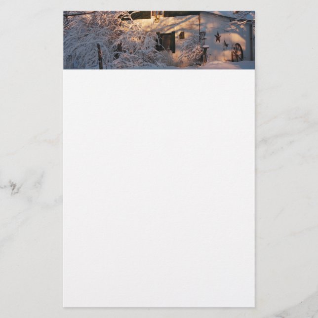 Winter Wonderland Stationery (Front)