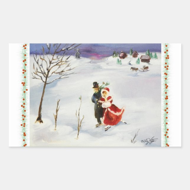 Winter Wonderland Sticker (Front)