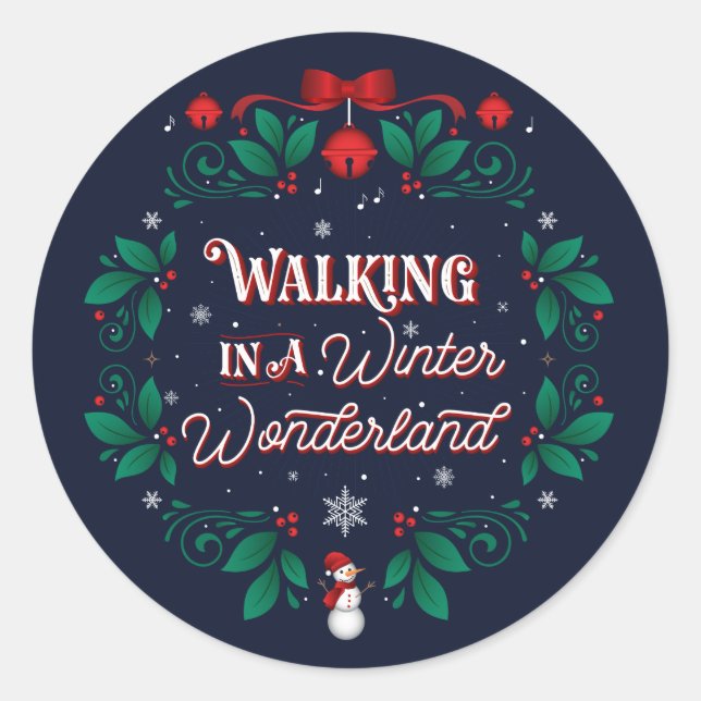 Winter Wonderland Stickers (Front)