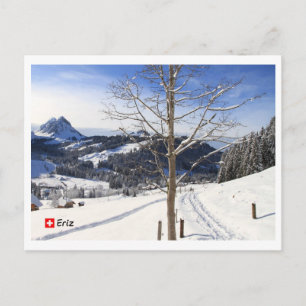 Winter wonderland - Switzerland Postcard