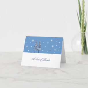 Winter Wonderland Thank You Card