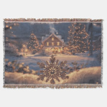 Winter Wonderland Throw Blanket