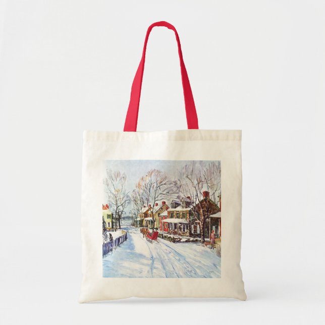 Winter Wonderland Tote Bag (Front)