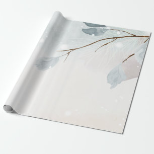 Winter Wonderland,Tree Branch Holiday  Wrapping Paper