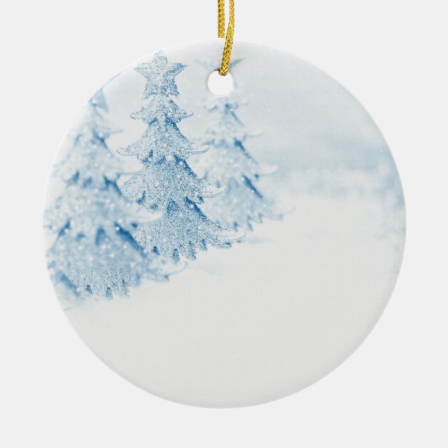 winter wonderland tree ornament (Front)