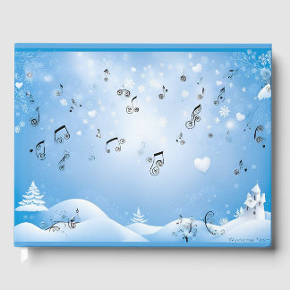 Winter Wonderland Wedding Guest Book