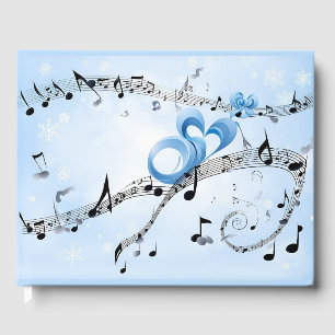 Winter Wonderland Wedding Guest Book