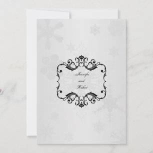 Winter Wonderland Wedding Invitation