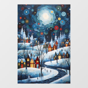 Winter Wonderland Window Cling